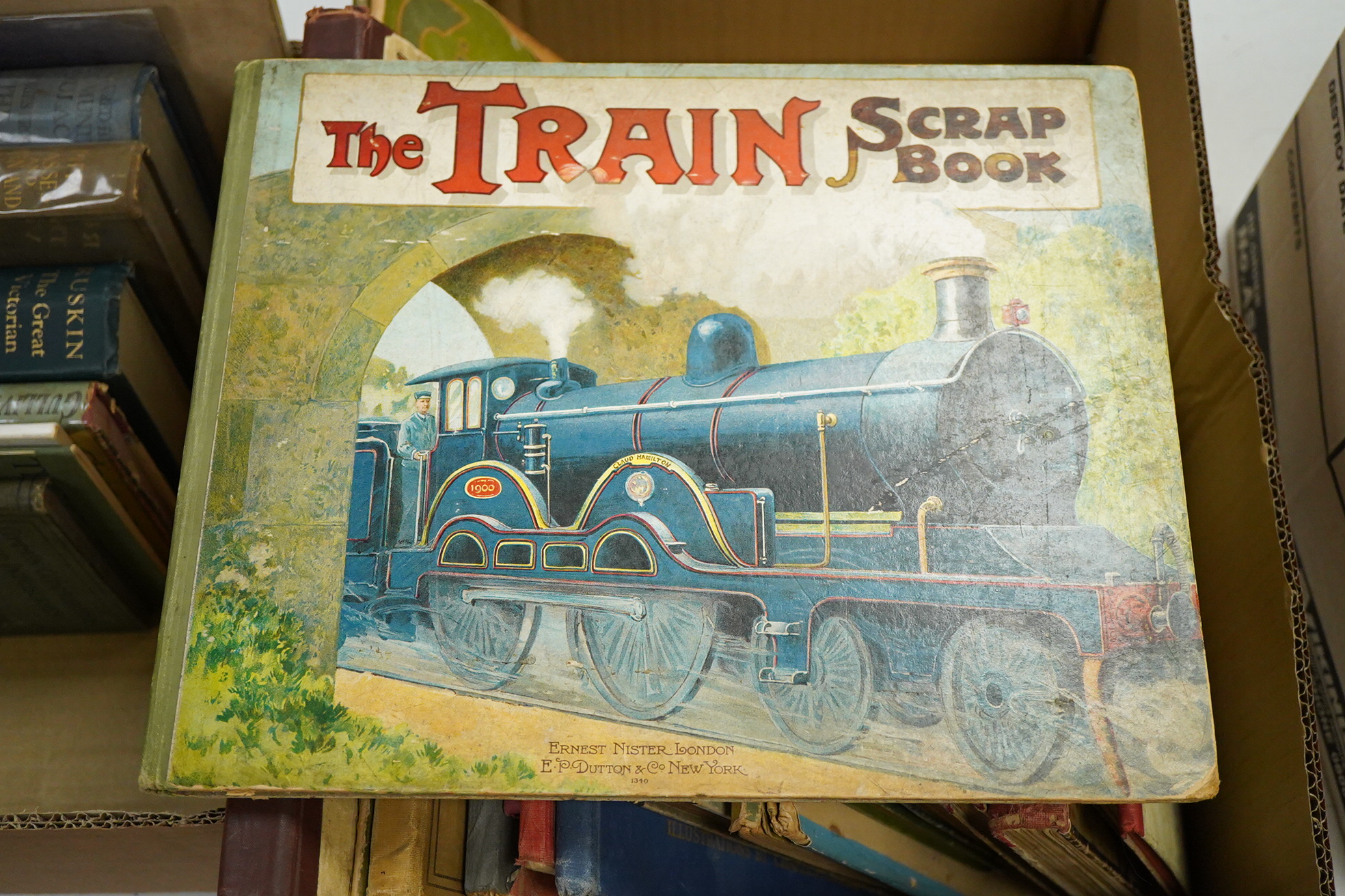 Children’s works - The Train Scrapbook, Ernest Nister, London and E.P. Dutton & Co., New York, [c. 1910]; Disney, Walt - Mickey Mouse Crusoe, 1st UK edition, Collins Clear-Type Press, [1935]; Harris, Joel Chandler - Uncl